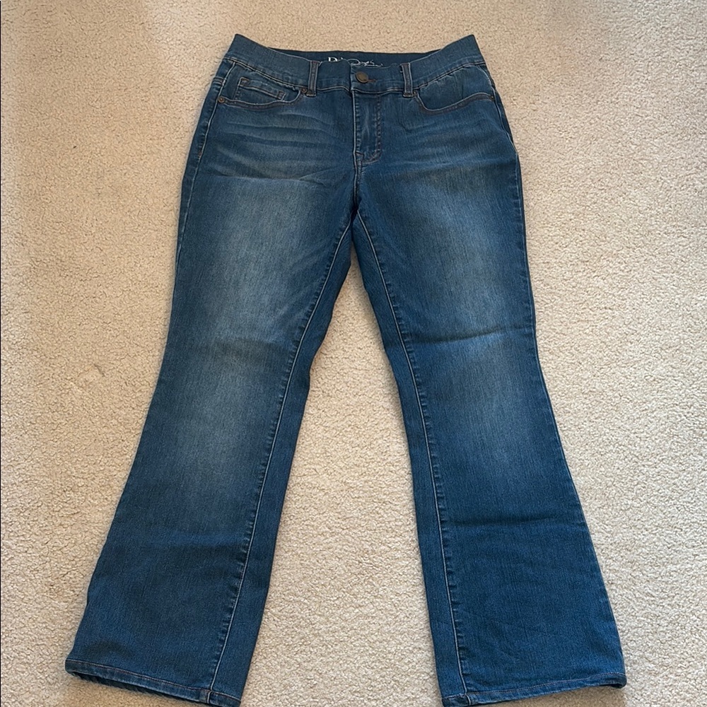 DG2 DIANE GILMAN | Denim legging jeans, size 14-16-18T,‎ EUC